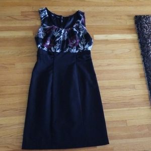 Slimming black dress
